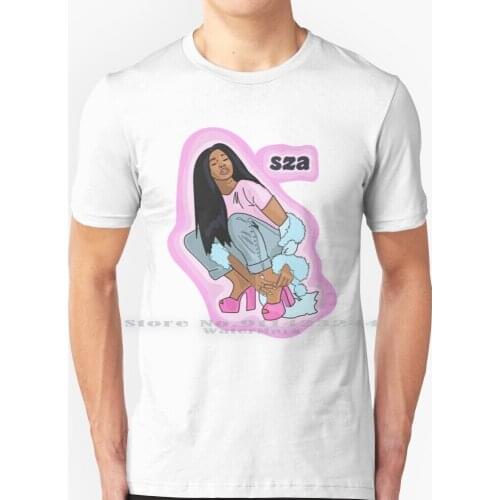Sza T Shirt 100% Pure Cotton Sza Anderson Paak Rap Kendrick Ctrl Girls Girly Rap In The Stars Boone Nc North Carolina Asu App