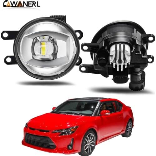 Fog Light Assembly 30W 8000LM Car Front Bumper LED Lens Fog Lamp Daytime Running Light H11 12V For Scion tC 2011 2012 2013