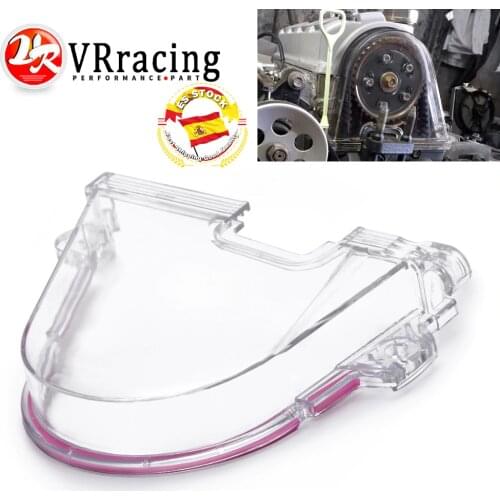 VR - Clear Cam Gear Timing Belt Cover Turbo Cam Pulley For Honda Civic 96-00 EK EG D15 D16 VR6337
