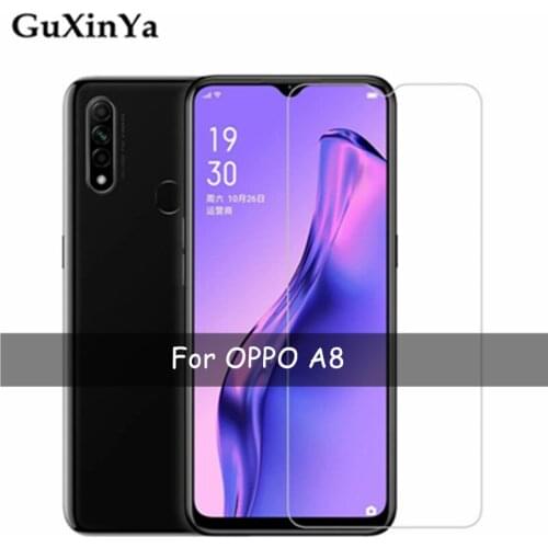 2pcs Tempered Glass For OPPO A8 Screen Protector Glass For OPPO A8 Anti-scratch Glass For OPPO A8 Phone Glass 6.5"