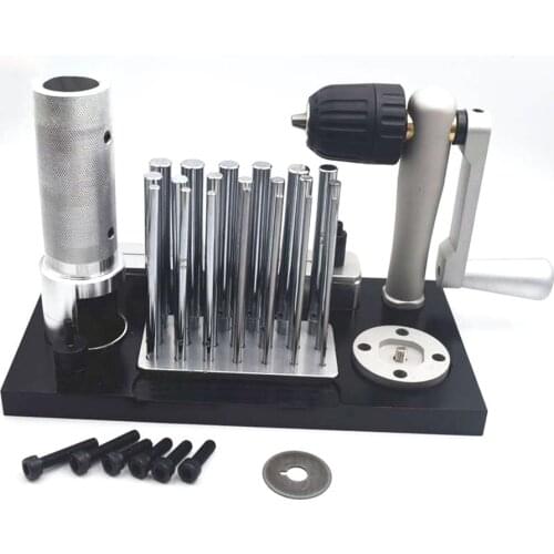 Factory Supply Manual Jump Ring Maker Jump Ring Making Tools Kit Hand-operated Wire Drawing Machine with 20 Spindles