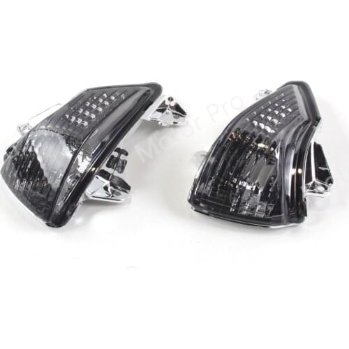 1 Pair For Kawasaki Ninja ZX10R 2008 2009 Turn Signal Light Front Blinker Lamp Indicator ZX-10R