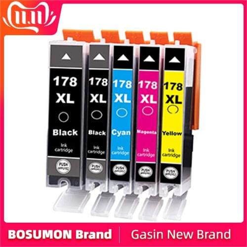 178XL 178 XL for hp178 Ink Cartridges For HP Photosmart B8553 C5383 C6383 D5463 B010b B109c B110a B209b B210 C309h C310b