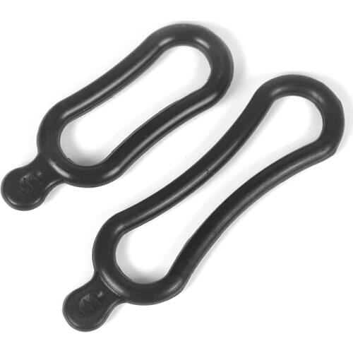 2pcs High Strength Rubber Band Mountain Road Phone Flashlight Bands Elastic Bandage Bicycle Light Mount Holder Bike Light Holder