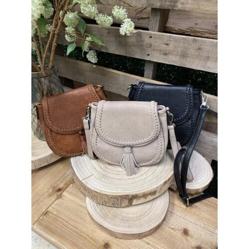 2021 Chic Winter Tassel Small Shoulder Bags Fashion Women Crossbody Bags Purses