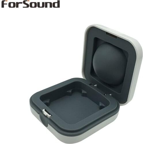 Portable Hearing Aid Aids Storage Case Box Carry Case Waterproof Case for Siemens CIC RIC Hearing Aid Aids