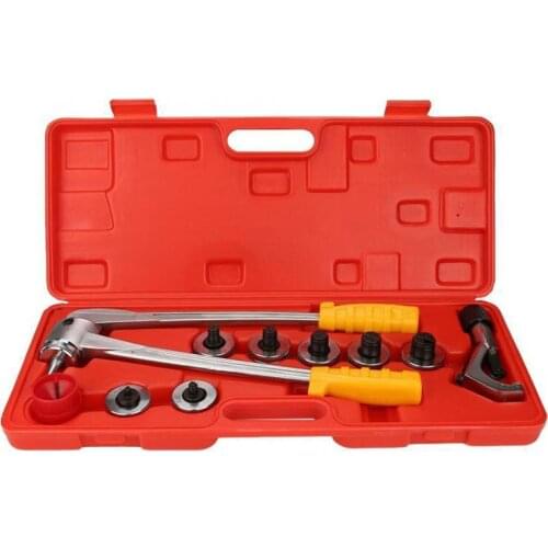 Hydraulic Tube Expander 7 Lever Expander Tools Kit HVAC Tool w/ Case