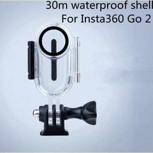 Insta360 Go 2 Waterproof Case 30M Diving Protection Frame Shell Suitable for Insta360 Go 2 Sports Camera Accessories