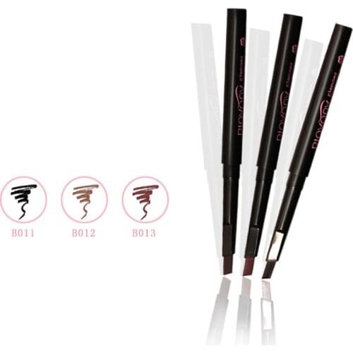 Eyebrow Pencil Rotatable Eyebrow Enhancer Long Lasting Makeup Pencil Eye Eyebrow Brush Makeup Cosmetic Tool 3 Color