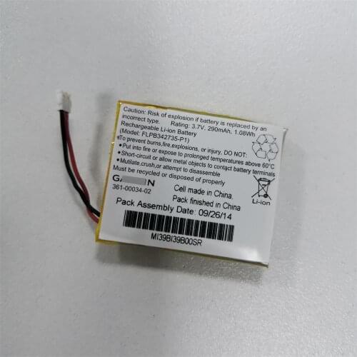 Li-ion Battery 361-00034-02 For GARMIN Fenix 3 Fenix 3 HR 290 mAh GPS Sports Watch Rechargeable Battery Part Replacement