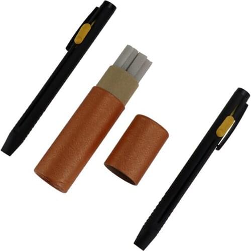 20pcs Leather Chalk Pencils Set Fabric Marker Pen Tailors DIY Clothing Sewing Marking Pen Assorted Kit