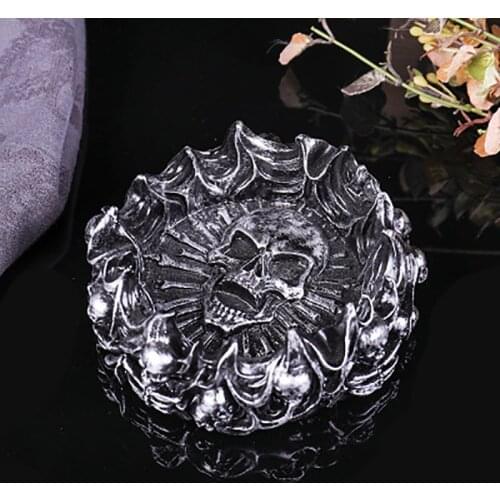 Retro Skull Home Ashtray Creative Personality Trend Multifunctional Fashion Boys Birthday Gift Home Decoration