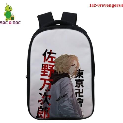 New 3d Print Tokyo Revengers Backpack Kid Boys Girls Fashion Tokyo Revengers Anime Bag Gift School Bags Students School Backpack