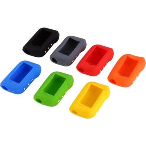 Keychain Silicone Cover Key Case for Starline A93 A39 A36 Two Way Car Alarm Remote Controller