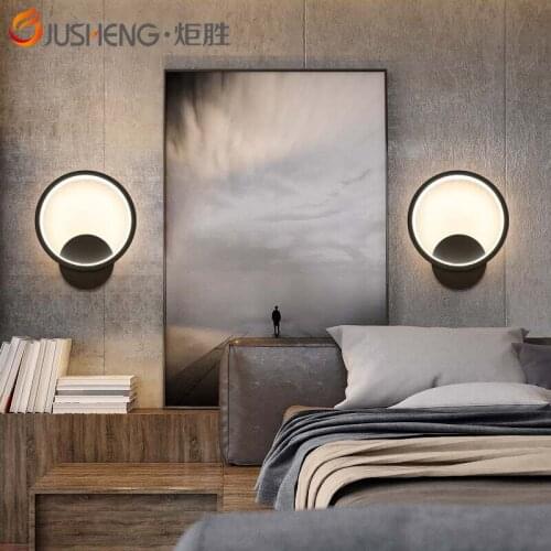 Modern led glass ball bedroom light wall lamp led wall light lampada camera espelho beside lamp