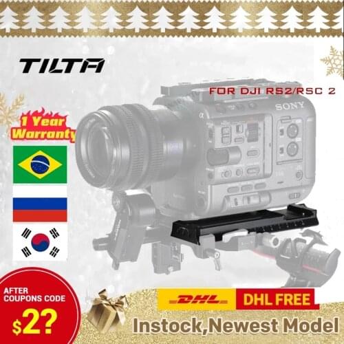 TILTA Iron Head DJI RS2 RSC2 Manfrotto to Aka Extended Quick Release Plate Camera Accessories Adjusting Tablet TGA-MEP TGA-SRA