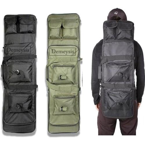 Outdoor Tactical Hunting Gun Bag Airsoft Shooting Rifle Backpack Square Shotgun Carry Bags with Shoulder Strap