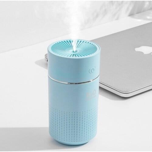 360ML Humidifier Ultrasonic Air Humidifiers for Home Car Mini Portable Purifier Usb Room Small Cute Electric Steam Household