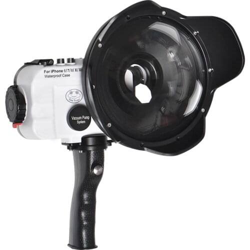 Bluetooth Control Waterproof Housing Diving Case For iPhone 6 6s 7 8 X XS XR Cover Surfing Swimming Underwater Protective Bag