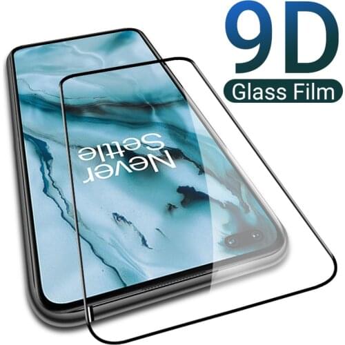 9D Full Cover Tempered Glass For Oneplus Nord Screen Protector One plus 9 7 7T 6T 6 N100 N10 5T OneplusNord Protective Glass