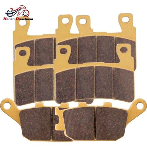 Motorcycle Front Rear Disk Brake Pads For Honda CB 400 1300 CBR 600 900 VT-R 1000 VTR 1000 #b