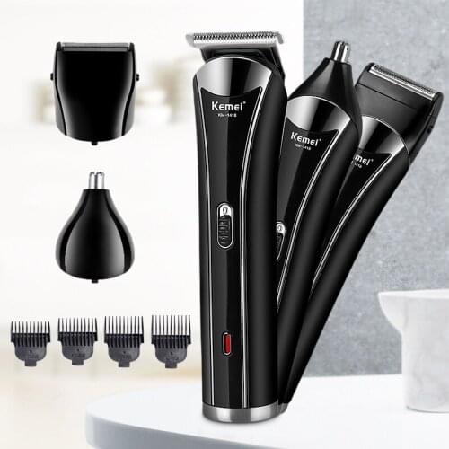 Rechargeable Floating Hair Clipper Multifunctional Barber Trimmer with Carbon Steel Cutter Head Battery Hair Cutting Machine