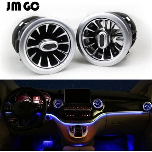Air-conditioning light-emitting vent suitable for Mercedes-Benz V-Class V260L LED ambient light air-conditioning air outlet