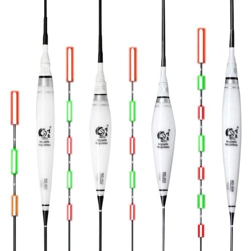 Smart Fishing Float Bite Alarm Fish Bite Bait LED Light Color Change Automatic Night Electronic Changing Buoy fishing tackle