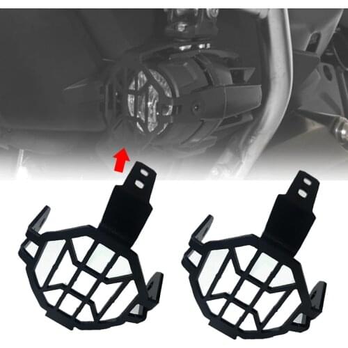 1 pair Universal Fog light Protector Guard covers OEM Foglight Lamp Cover For BMW R 1200 GSA GS LC ADV F800GS Adventure R1200GS