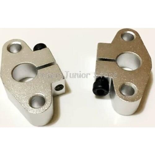 100 pcs 8mm SHF8 Rod Rail Linear XYZ CNC Table Parts End Shaft Wellenhalter Horizontal Rod Holders GMN