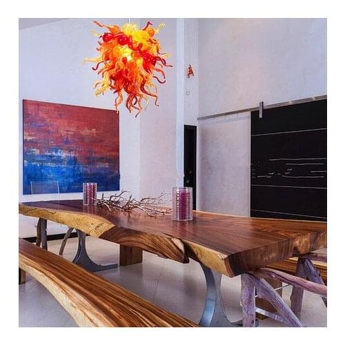 110/220v AC Led Bedroom Blown Glass Art Decorative Children Room Light Chandelier