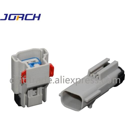 5sets 2pin FCI 2pin Dehphi Chrysler Headlight plug Electric male female automotive connector 54200210 54200206