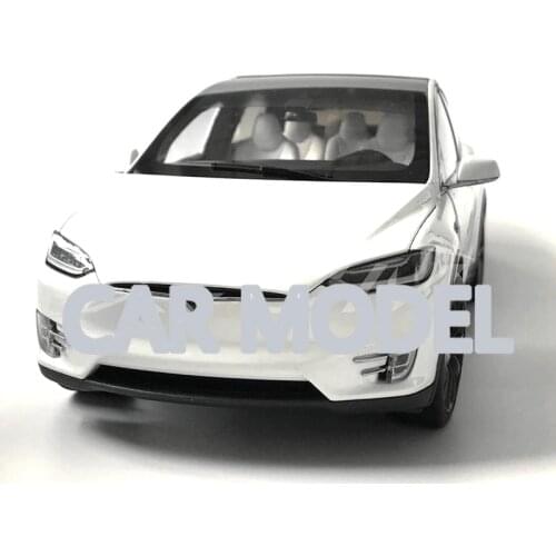 1:18 scale Alloy Toy Vehicles TESLA MODEL X SUV Car Model Of Childrens Toy Cars Original Authorized Kids Toys