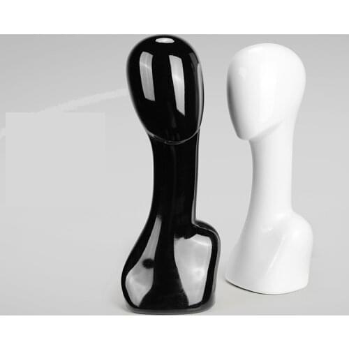 Glossy Female Mannequin Head For Wig Display