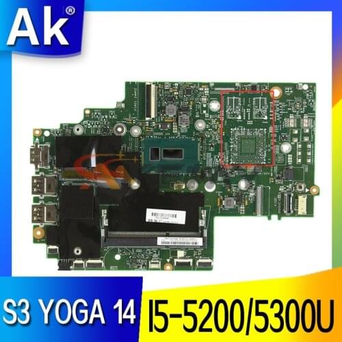 For Lenovo Thinkpad S3 YOGA 14 13323-2 448.01110.0021 Laptop motherboard CPU I5-5200/5300U DDR3 100% fully tested