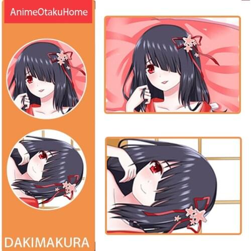 Anime Manga DATE A LIVE Tokisaki Kurumi Throw Pillow Cover Hugging Body Pillowcase Otaku Bedding Dakimakura Pillow Case Gift