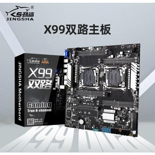 New x99 dual channel motherboard studio game multi open DDR4 memory support for Xeon E5 V3 / V4 full series