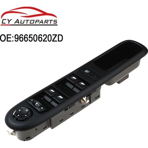 New High Quality Master Power Window Switch For Peugeot 3008 5008 Hatchback Wagon Left Front Door Lifter Switch 96650620ZD Car