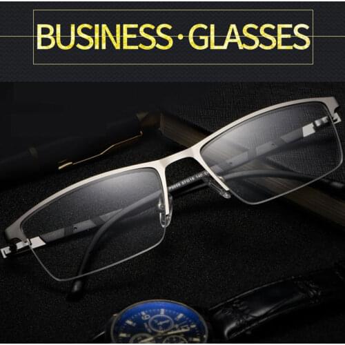 Business Glasses High Quality Aluminum magnesium Men Women Plain Optical Glasses Mirror Glasses Eyeglasses