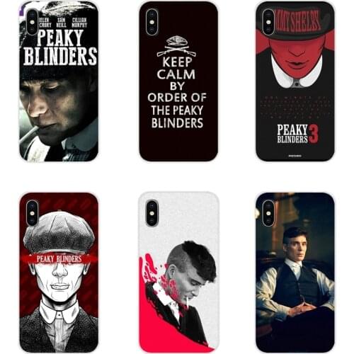 TPU Transparent Case Cover For Samsung A10 A30 A40 A50 A60 A70 Galaxy S2 Note 2 3 Grand Core Prime Cillian Murphy Peaky Blinders