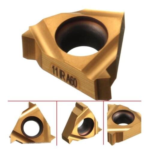 10pcs 11ER A60 BP010 11IR A60 BP010CNC TOOL lathe Carbide INSERT11ER A60 11IRA60 FOR Internal Threading Turning Tool