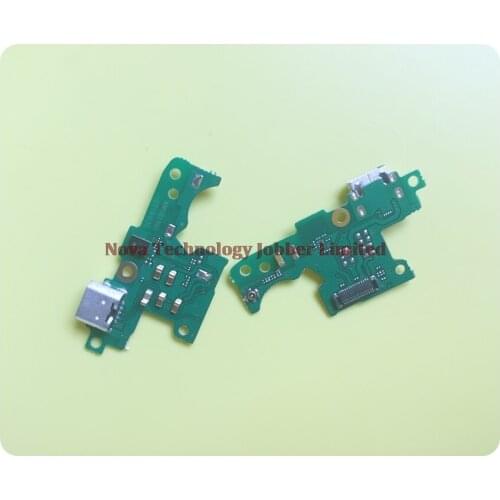 Wyieno 10Pcs/Lot For Nokia 3.1 Nokia3.1 TA-1063 Charging Port Board Charger Flex Cable Phone Parts Dock Microphone Plug