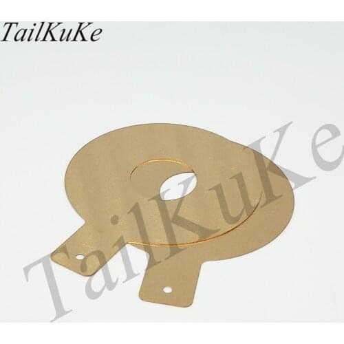 10pcs Transducer Copper Sheet Ultrasonic Mask Machine Generator Electrode Sheet Piezoelectric Ceramic Sheet Copper Sheet
