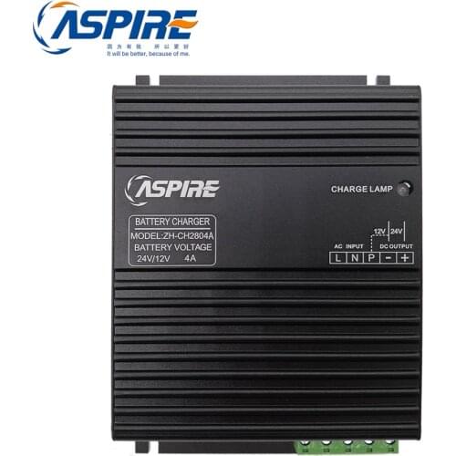 12V 24V Aspire Dynamo Genset Generator Intelligent Battery Charger ZH-CH2804A with factory price