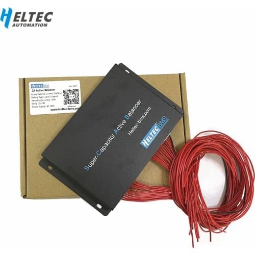 1A 2A Active Equalizer High Current Display APP 2S-24S BMS Li-ion Lipo LTO Lifepo4 Lithium Titanate Battery Balancer