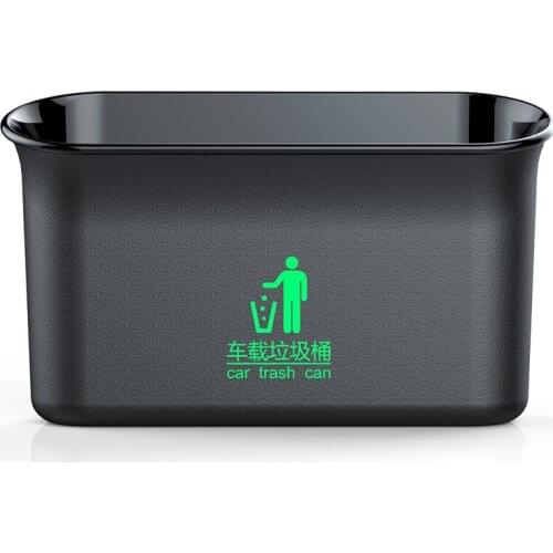 Car accessories car trash can car debris storage box car door seat back suspension type anti-fruit luggage