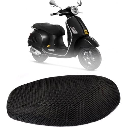 Motorcycle Seat Cover Sun Insulation Breathable Scooter Alpha Seat Cushion Protector for VESPA GTS GTV LX