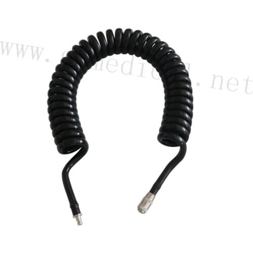 Pressure cuff interconnect hose with connector.ourter diameter 7.3mm,inner diameter 4.0mm. NIBP air hose