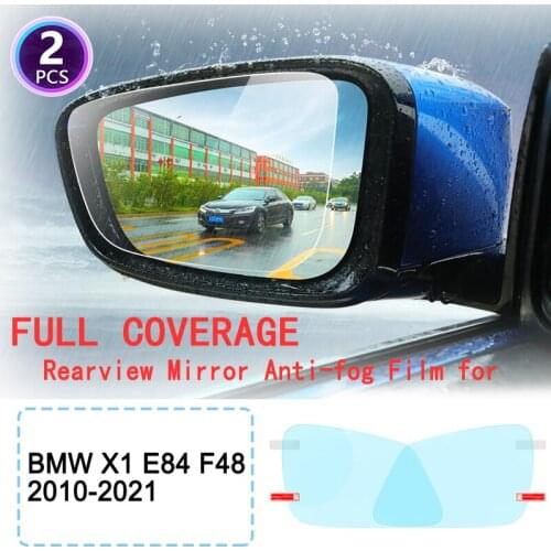 DK Anti Fog Rainproof Film Full Cover Rearview Mirror for BMW X1 E84 F48 2010~2020 Car Stickers 2011 2014 2016 2018