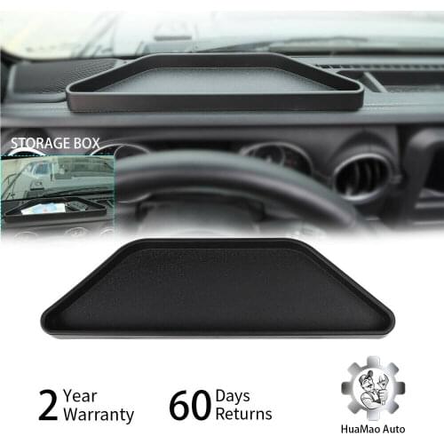 For JL for Jeep Wrangler 2018 2019 Interior Dashboard Storage Box Organizer Holder